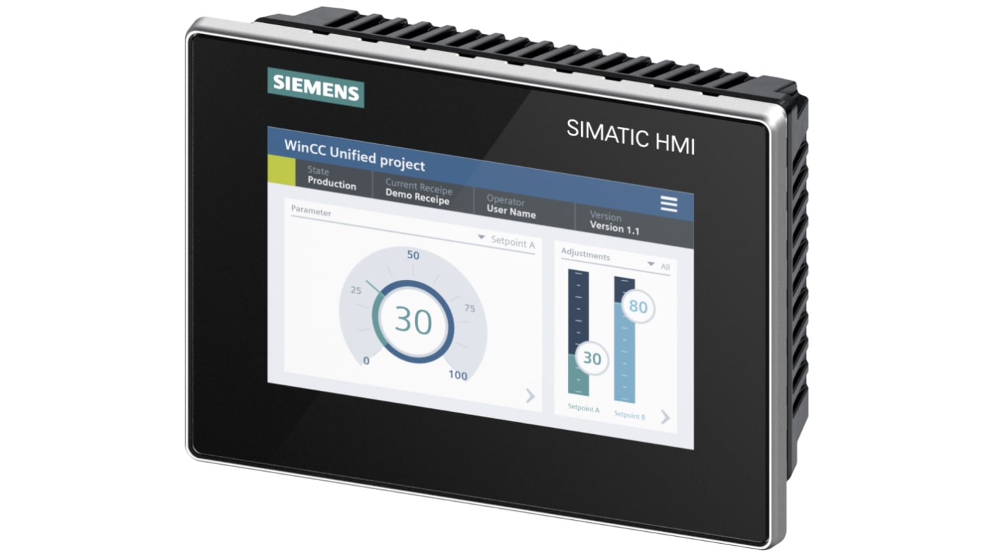 Siemens 6AV2128 コントロールユニット 7 800 x 480
