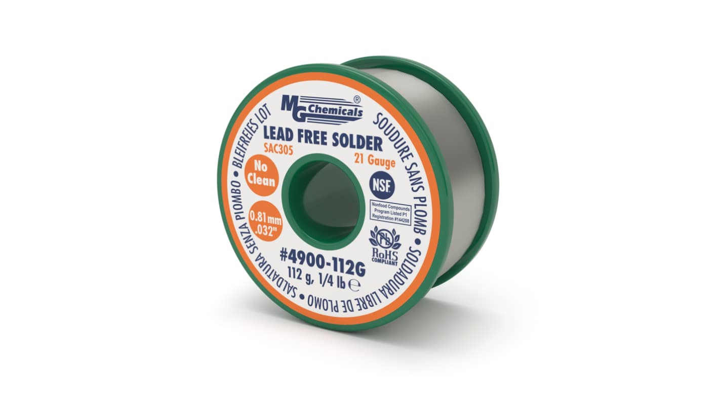MG Chemicals Wire, 0.81mm Solder