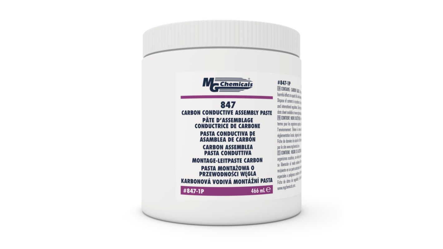 MG Chemicals Leitfähiges, kohlenstoffhaltiges Fett, Glas 466 ml