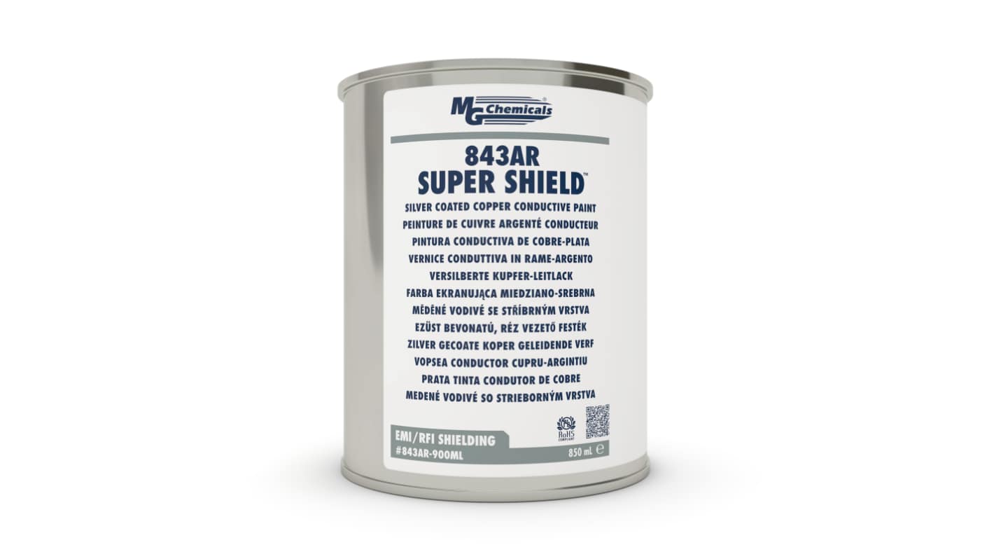 Rivestimento protettivo Argento MG Chemicals, Lattina da 850 ml, in Acrilico, per Schermatura EMI/RFI