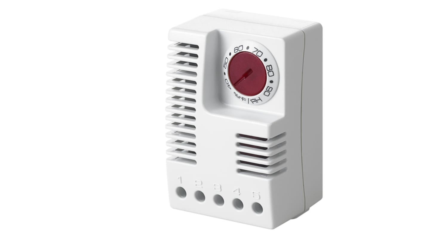 Higrostato ajustable Siemens, 40%HR, 230 V ac, montaje Mounting Clip