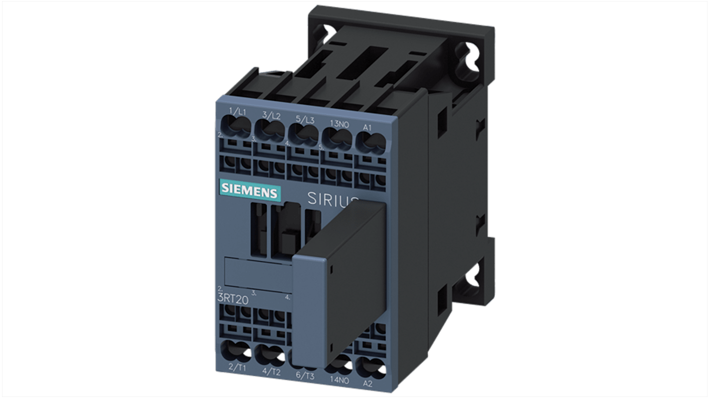Stycznik 110 →120 V Siemens styki: 3 7,5 kW 8,9 A 1 NO 3RT2018-2EK61