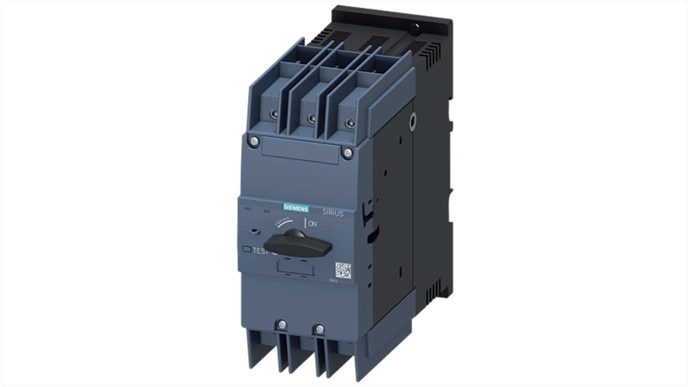 Siemens SIRIUS Electronic Circuit Breaker 10A 3RV2, 3 channels , DIN Rail Mount