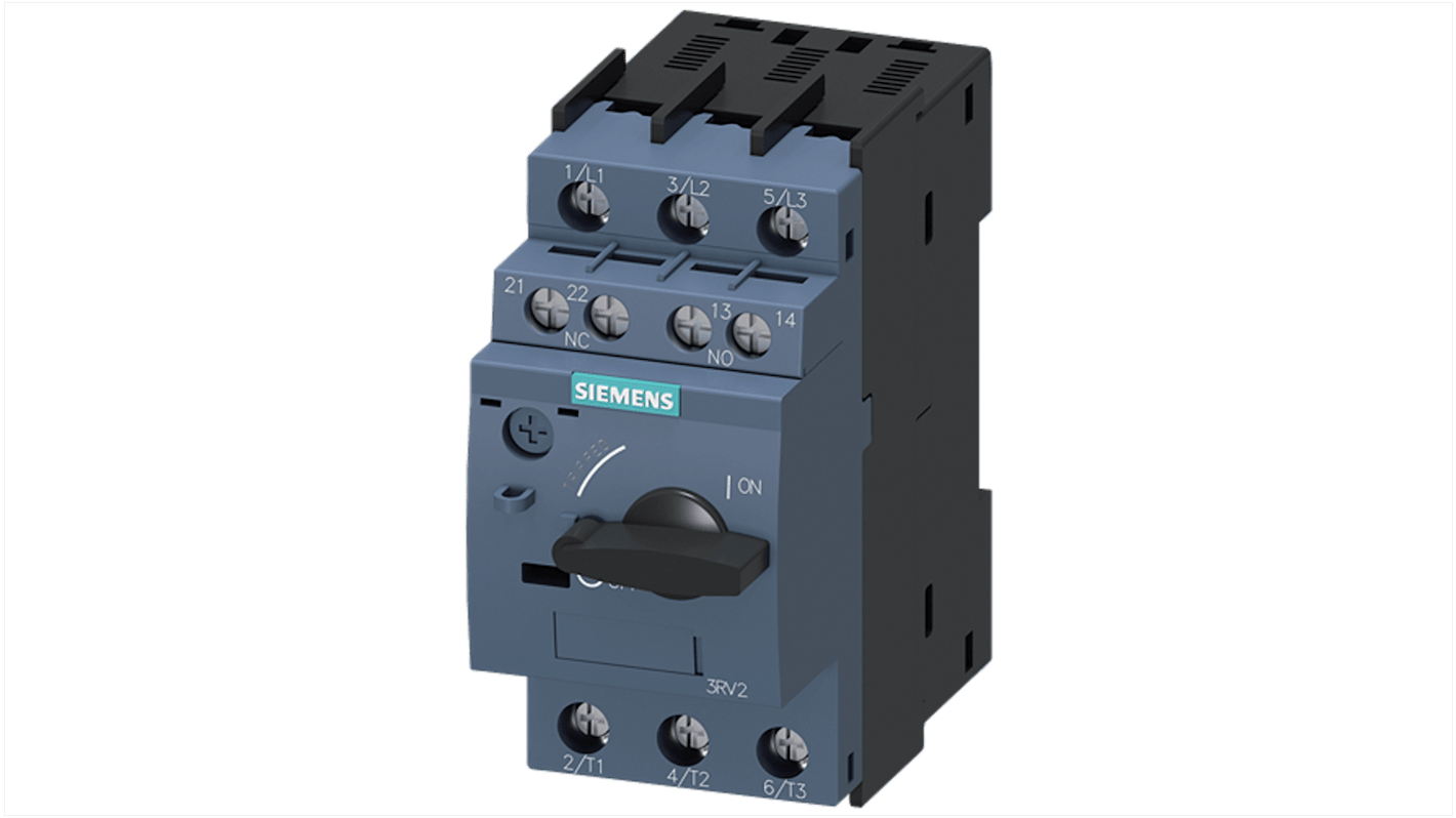 Siemens SIRIUS Electronic Circuit Breaker 250mA 3RV2, 3 channels , DIN Rail Mount