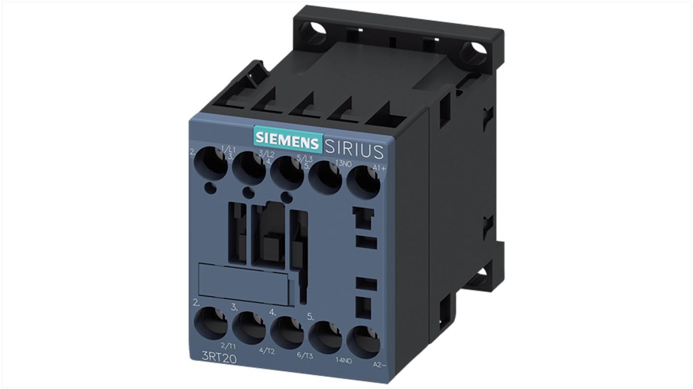 Stycznik 24 V Siemens styki: 3 7,5 kW 8,9 A 1NO 3RT2018-1BB41-0CC0