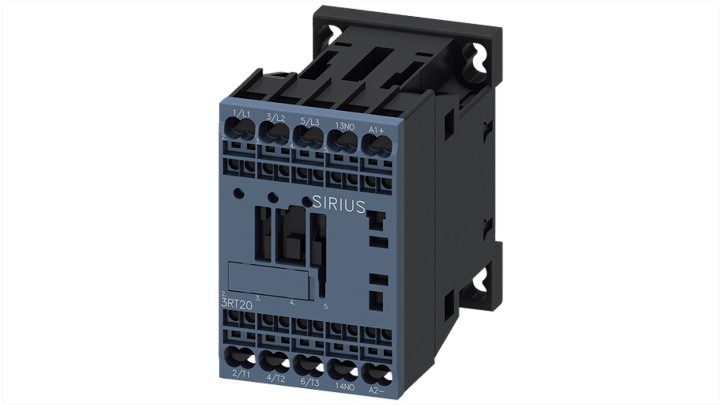 Stycznik 24 V Siemens styki: 3 7,5 kW 8,9 A 1NO 3RT2018-2BB41-0CC0
