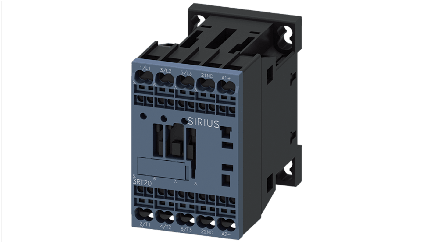Stycznik 24 V Siemens styki: 3 7,5 kW 8,9 A 1 NC 3RT2018-2BB42-0CC0