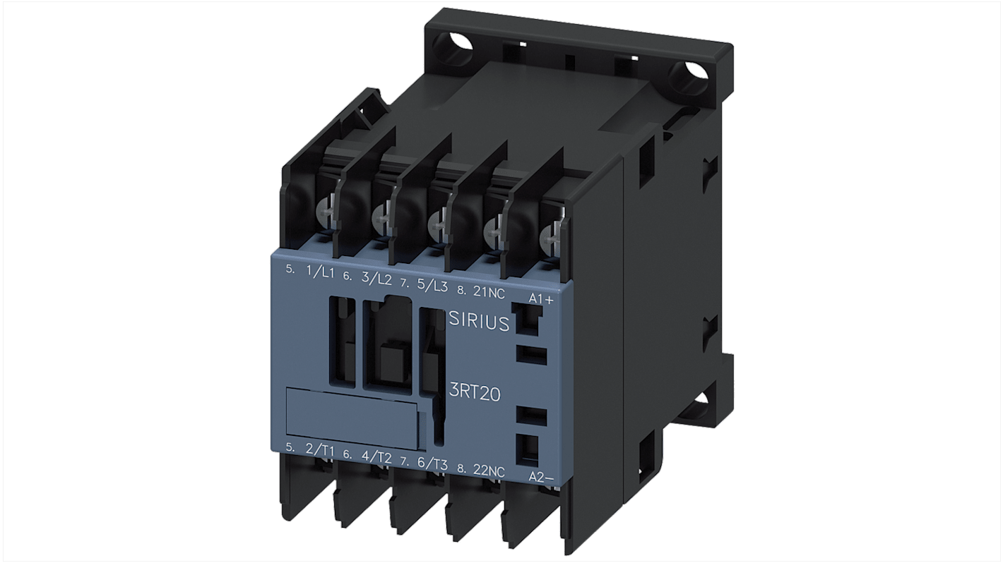 Stycznik 24 V Siemens styki: 3 3 kW 7 A 1 NC 3RT2015-4BB42