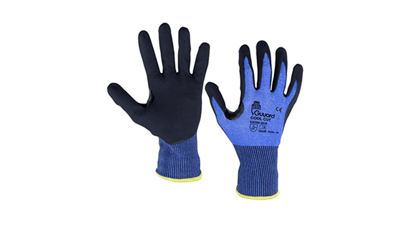Guanti da lavoro GUYARD COOL CUT, Tg. 9, in HPPE, col. Blu
