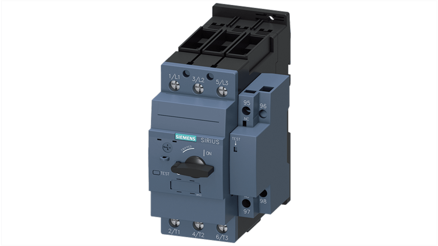 Siemens 40 A SIRIUS 3RV Motor Protection Circuit Breaker, 20 → 690 V