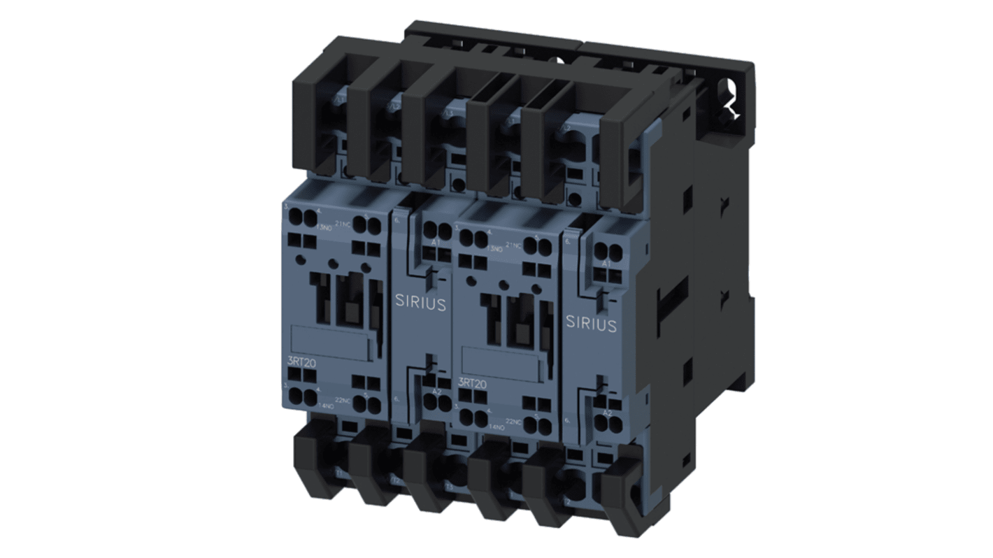 Stycznik 110 V Siemens styki: 3 18,5 kW 21 A 2 x 1 NO 3RA2327-8XB30-2AG2