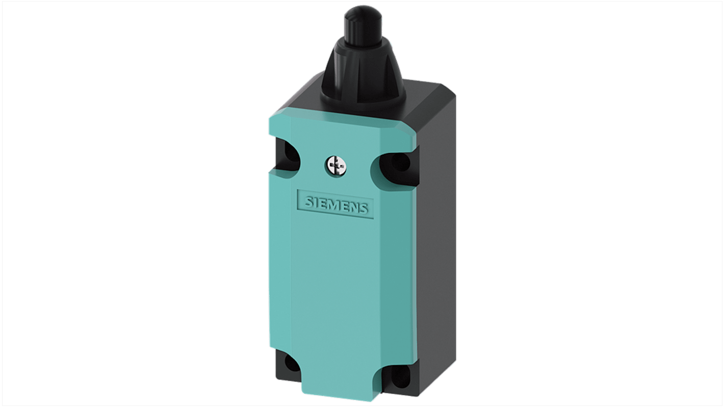 Wyłącznik krańcowy typ Okrągły trzpień Siemens 2NC/1NO 10A 400V IP66, IP67