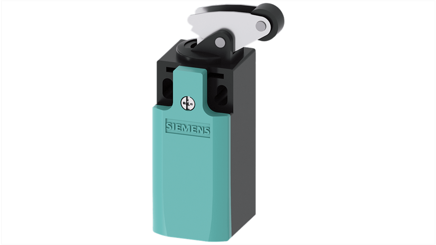 Interruttore di fine corsa Siemens, Tasto a rotella, 1NC/1NA, 400V, 10A, IP66, IP67