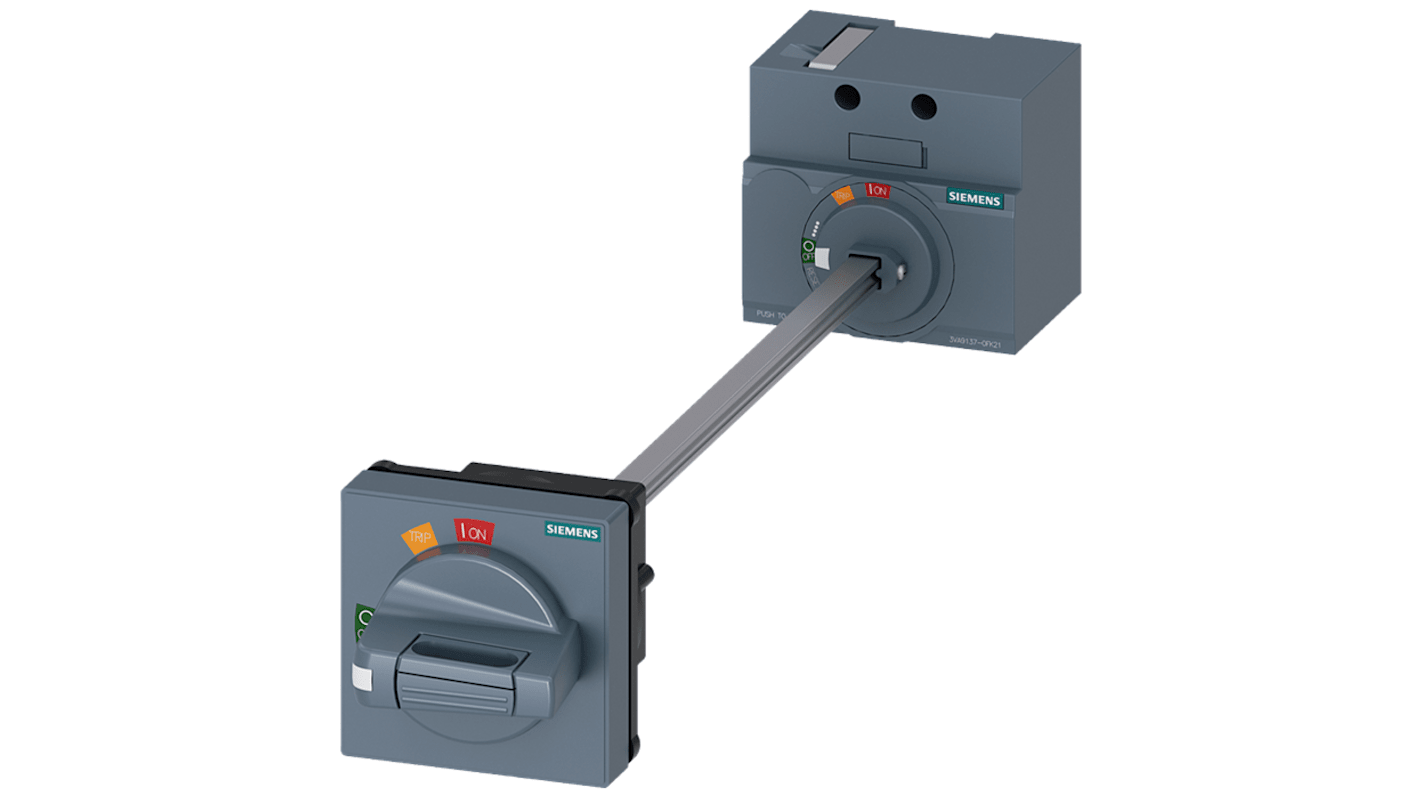Sada pákového mechanismu, řada: SENTRON, pro použití s: 3VA51 Šedá rukojeť, délka: 401mm Siemens