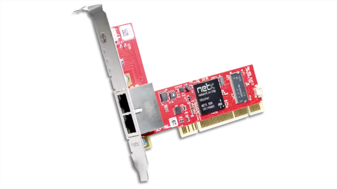 Hilscher 2 Port PCI RJ45 Network Card, 100Mbit/s