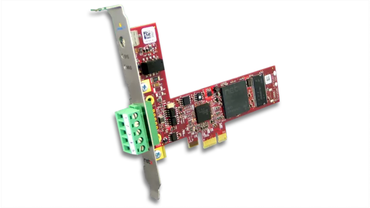 Karta szeregowa, 5-stykowy COMBICON, l. portów: 1, magistrala: PCI Express, PCI