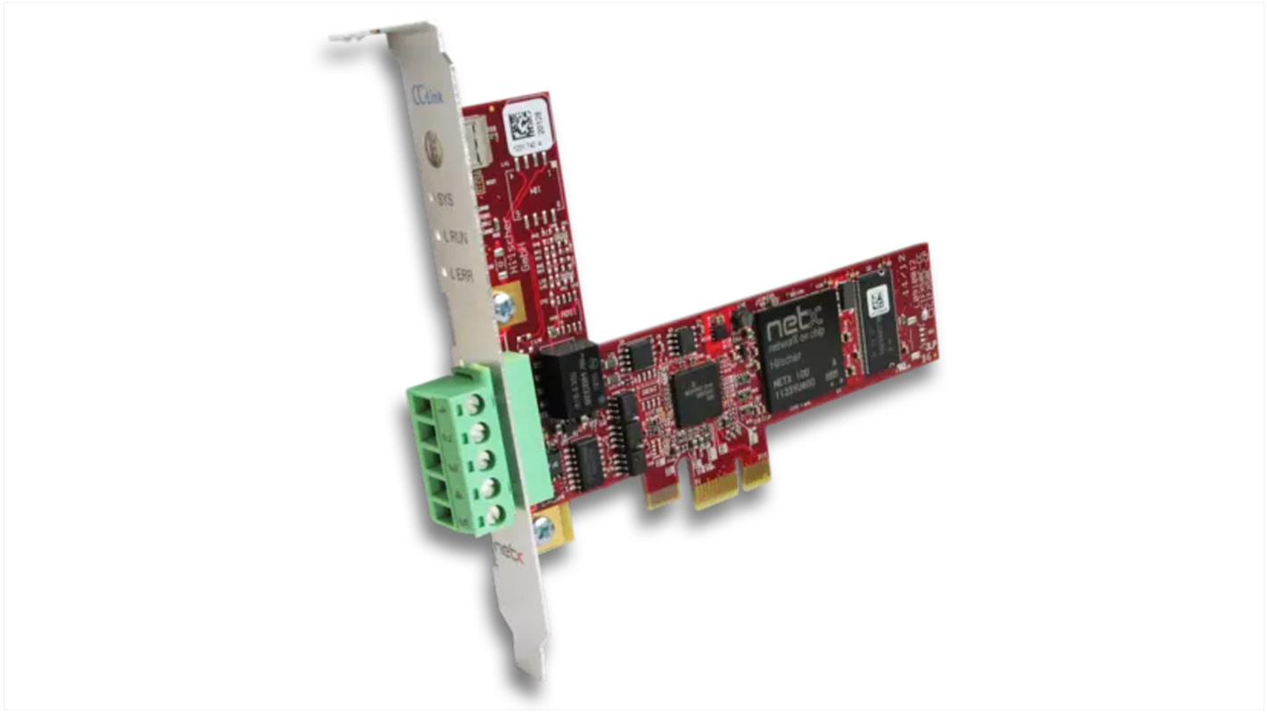 Carte série Hilscher,  vers 1 Port PCIe, COMBICON à 5 broches