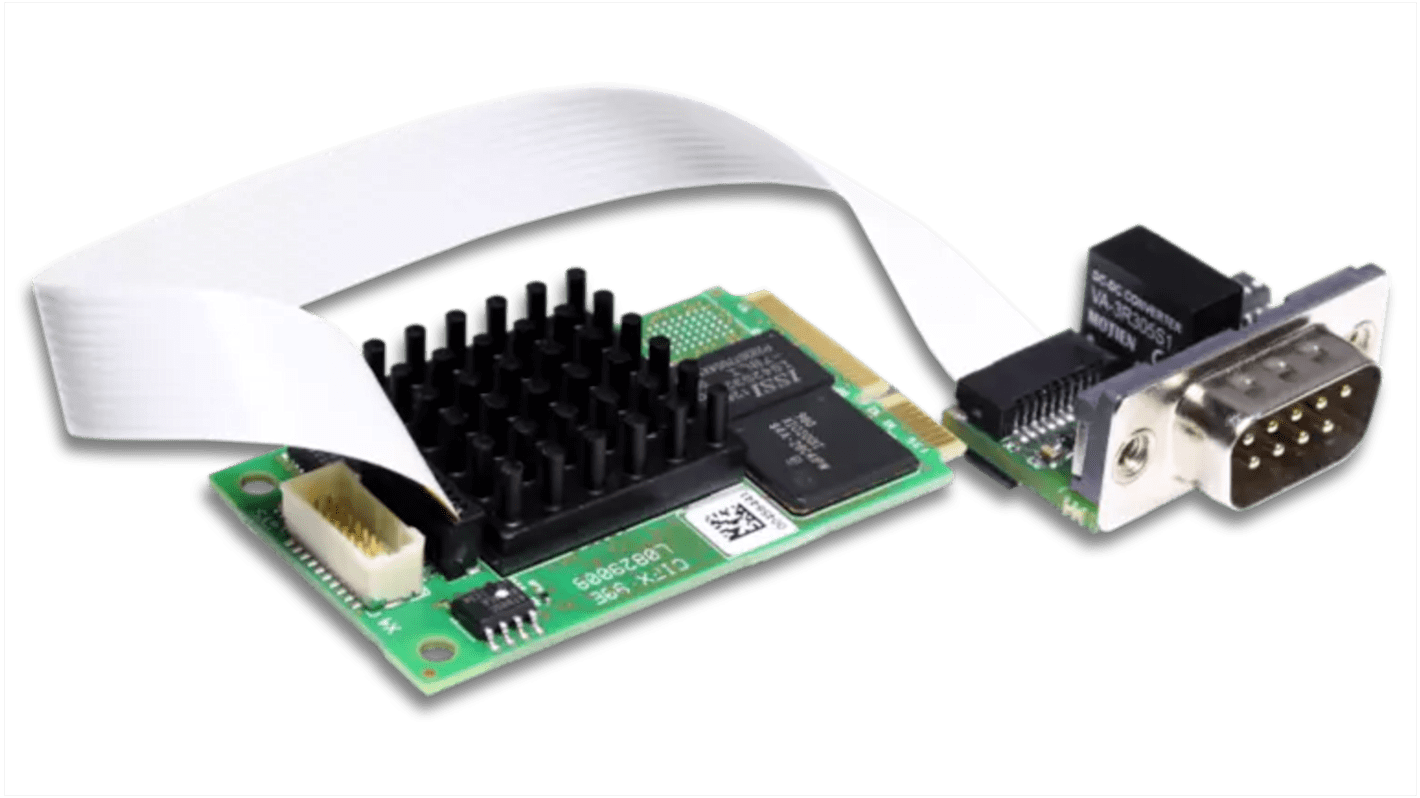 Karta szeregowa, D-sub, 9-pinowy, l. portów: 1, magistrala: Mini PCI Express, PCI