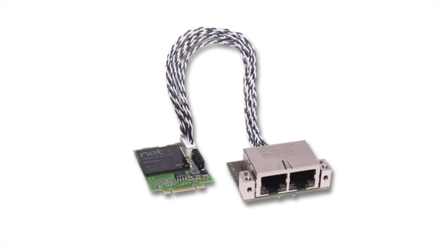 Carte réseau PCI Express M.2 Hilscher à 2 ports 100Mbit/s
