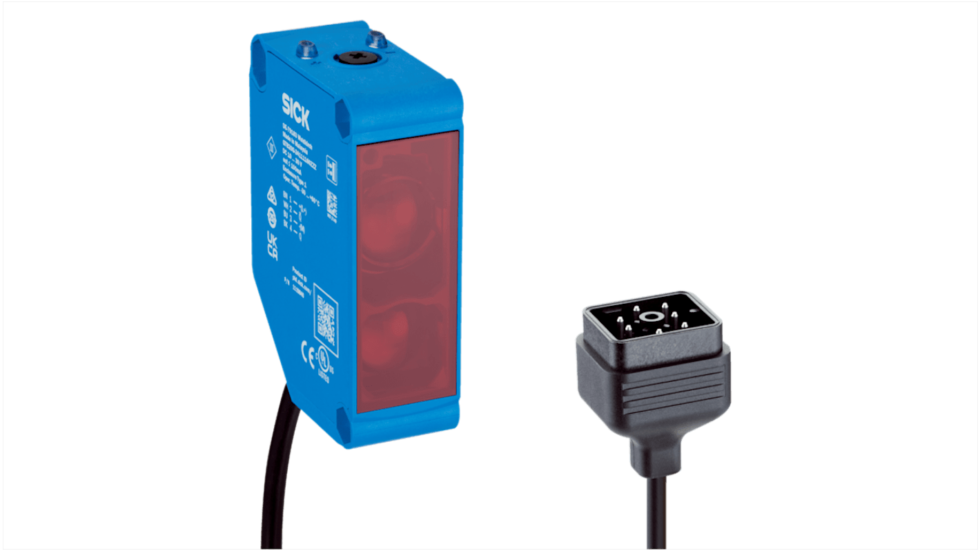 Rs-Online Sensore fotoelettrico Compatto SICK Fascio rilevamento 3 m uscita digitale