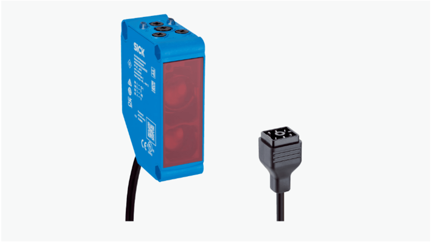 Rs-Online Sensore fotoelettrico Compatto SICK Prossimità rilevamento 3 m uscita digitale