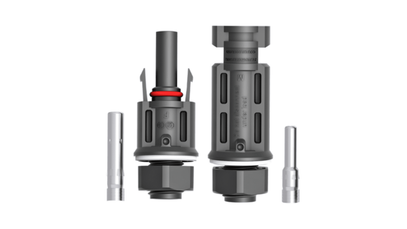 HellermannTyton HT-SPC Series, Male/Female, Solar Panel Connector 147-5000