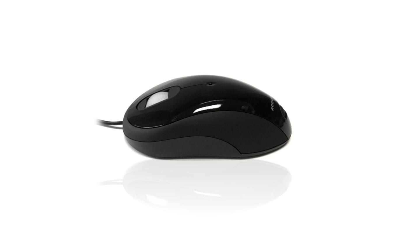 Ceratech MOU-IMAGE-BLK 3 Button Wired Optical Mouse Black