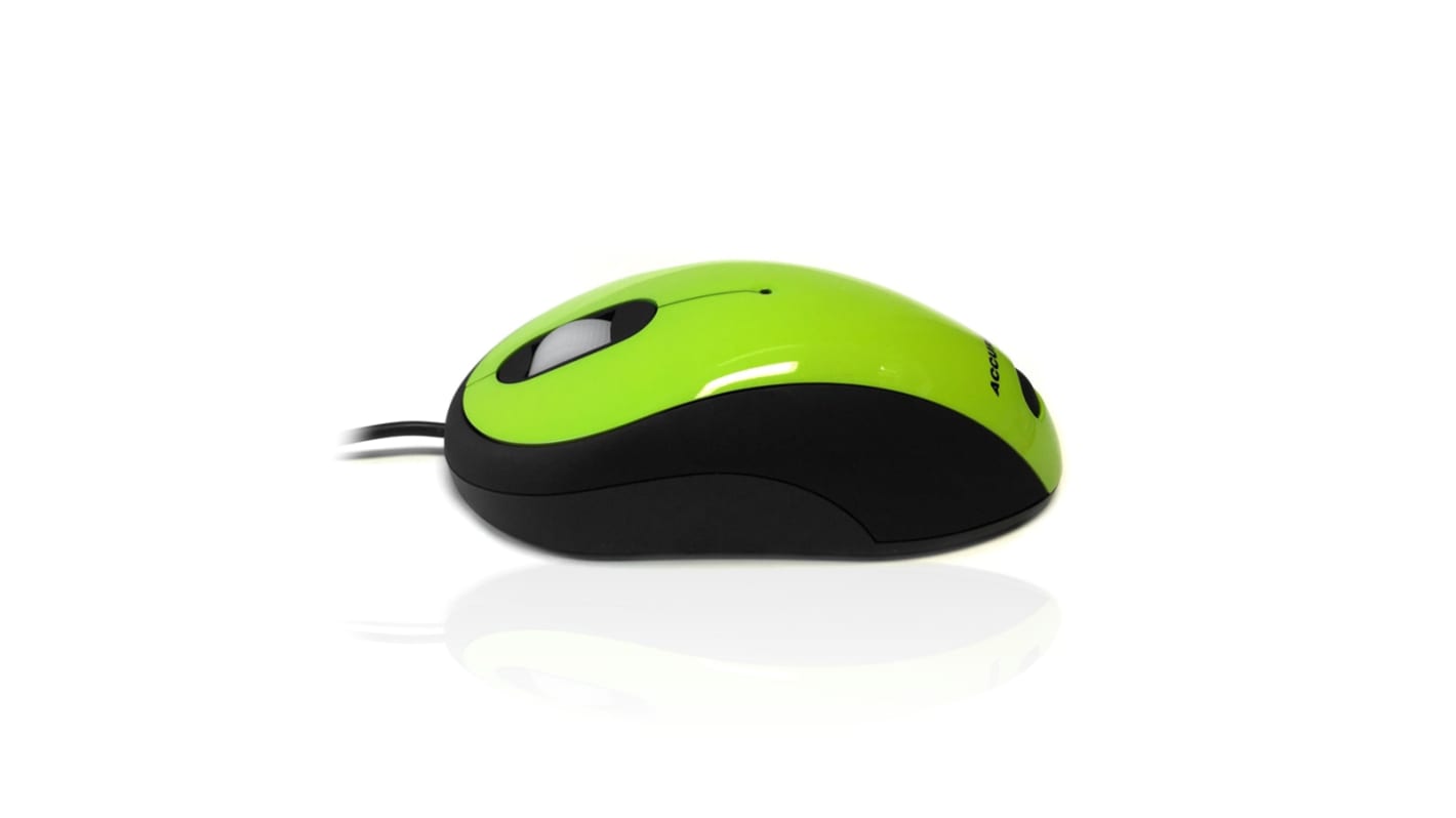 Myš 3tlačítková, Kabelová optická, USB, Zelená Ceratech, model: MOU-IMAGE-GREEN
