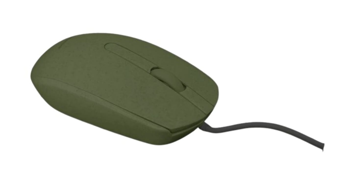 Myš 3tlačítková, Kabelová optická, USB, Šedá Ceratech, model: MOU-BIO100-GR