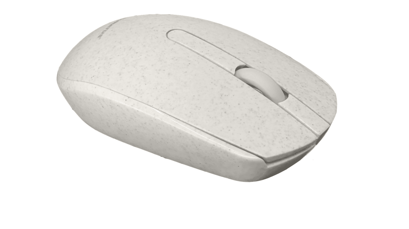 Mouse Ottico Standard Bianco RF Wireless Ceratech, pulsanti 3