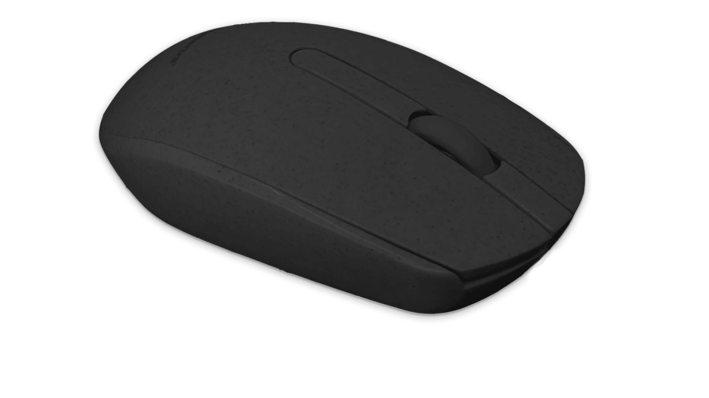 Ceratech MOU-BIO100-BTRF-BK 3 Button Wireless Optical Mouse Black