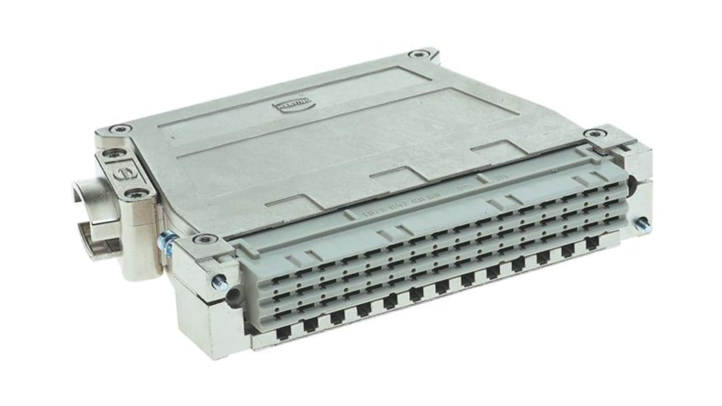 HARTING DIN 41612 13 Way 6mm Pitch, Type Shell Housing, 1 Row, Horizontal DIN 41612 Connector, Socket