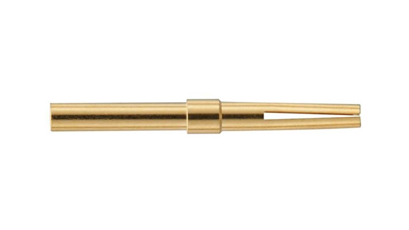 HARTING D-Sub触点, 母座, 尺寸22 → 26AWG, 压接端接, 22AWG, 镀金镀金, D-Sub系列