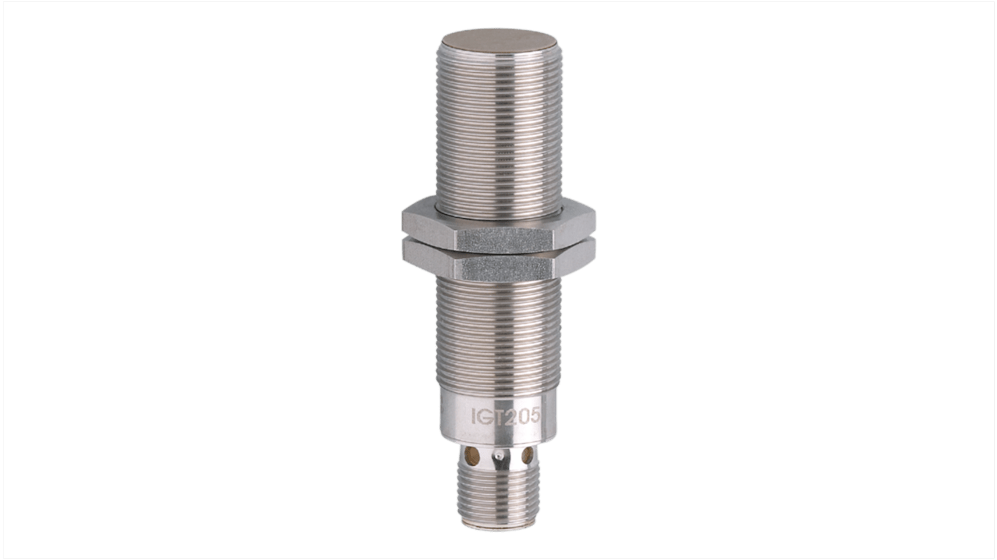 Rs-Online Sensore di prossimità induttivo Cilindro filettato ifm electronic M18 rilevamento 8 mm 10 → 36 V CC