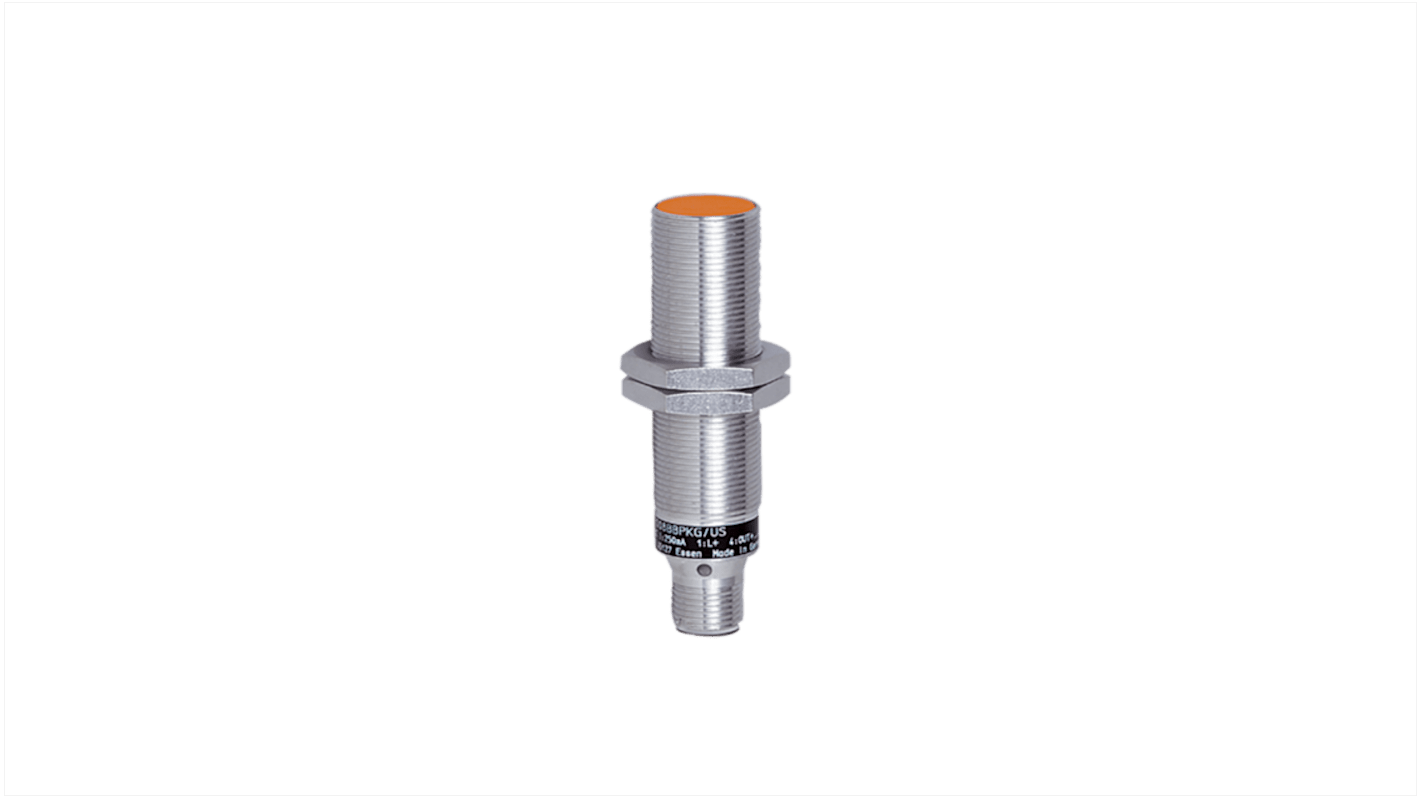 Rs-Online Sensore di prossimità induttivo Cilindro filettato ifm electronic M18 rilevamento 5 mm 10 → 55 V dc