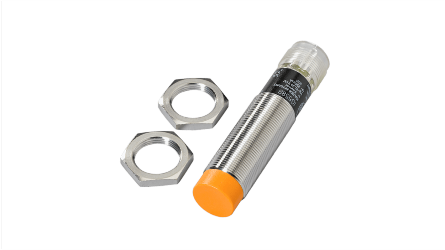 Rs-Online Sensore di prossimità induttivo Cilindro filettato ifm electronic M18 rilevamento 8 mm 10 → 36 V CC