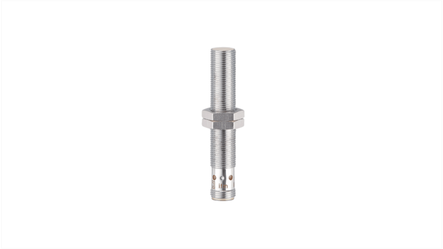 Rs-Online Sensore di prossimità induttivo Cilindro filettato ifm electronic M12 rilevamento 4 mm 10 → 30 V CC