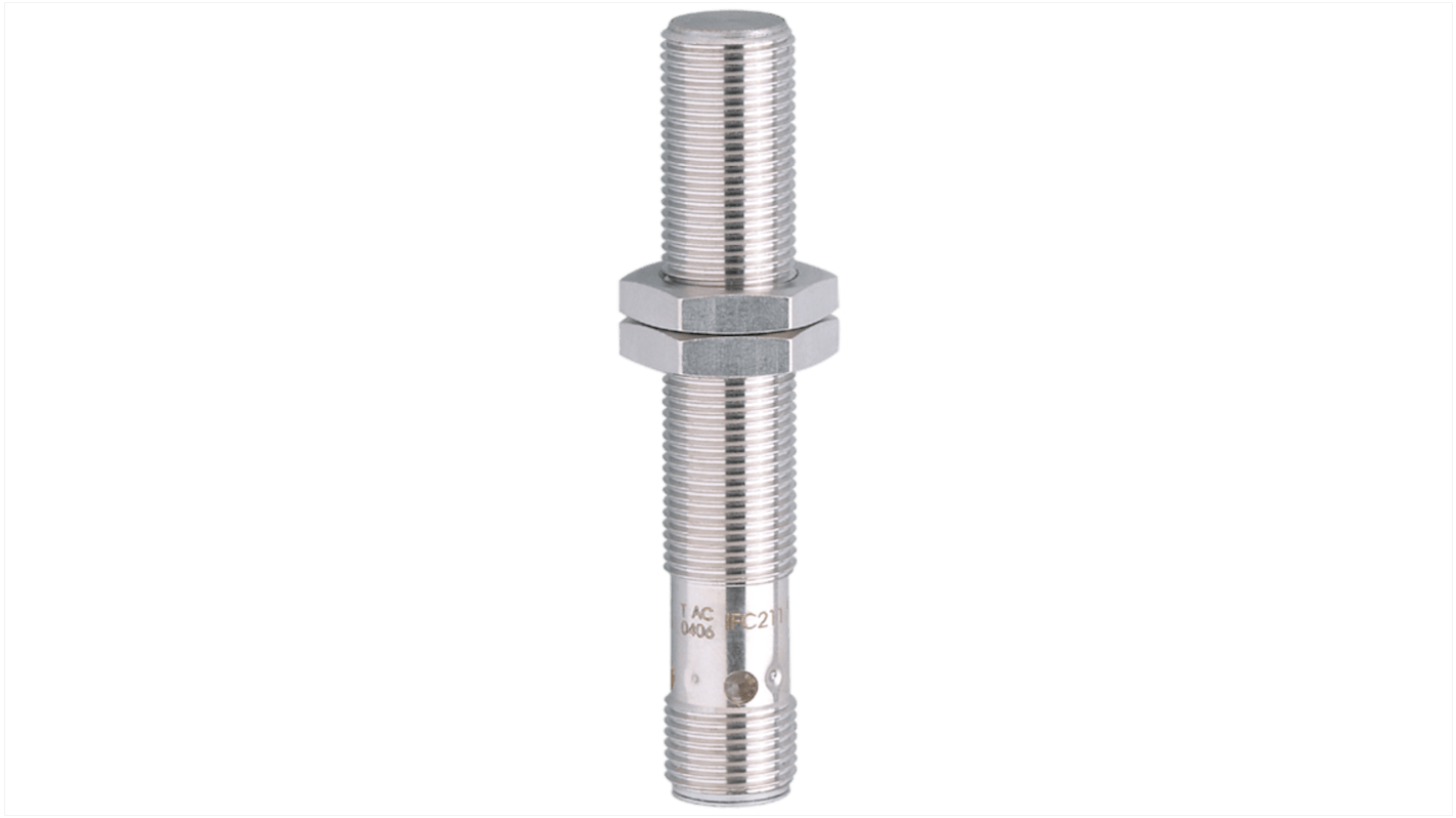 Rs-Online Sensore di prossimità induttivo Cilindro filettato ifm electronic M12 rilevamento 4 mm 10 → 36 V CC