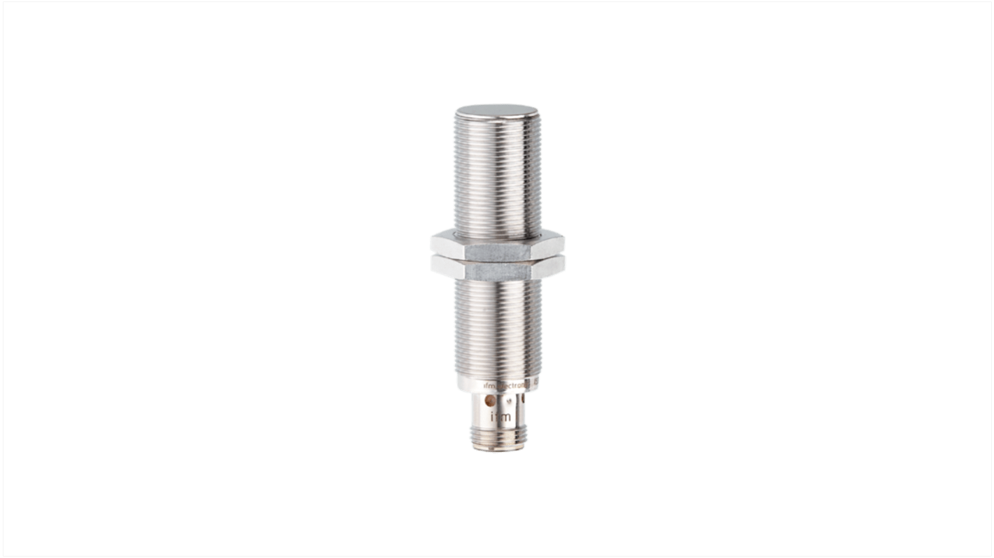 Rs-Online Sensore di prossimità induttivo Cilindro filettato ifm electronic M18 rilevamento 5 mm 10 → 30 V CC