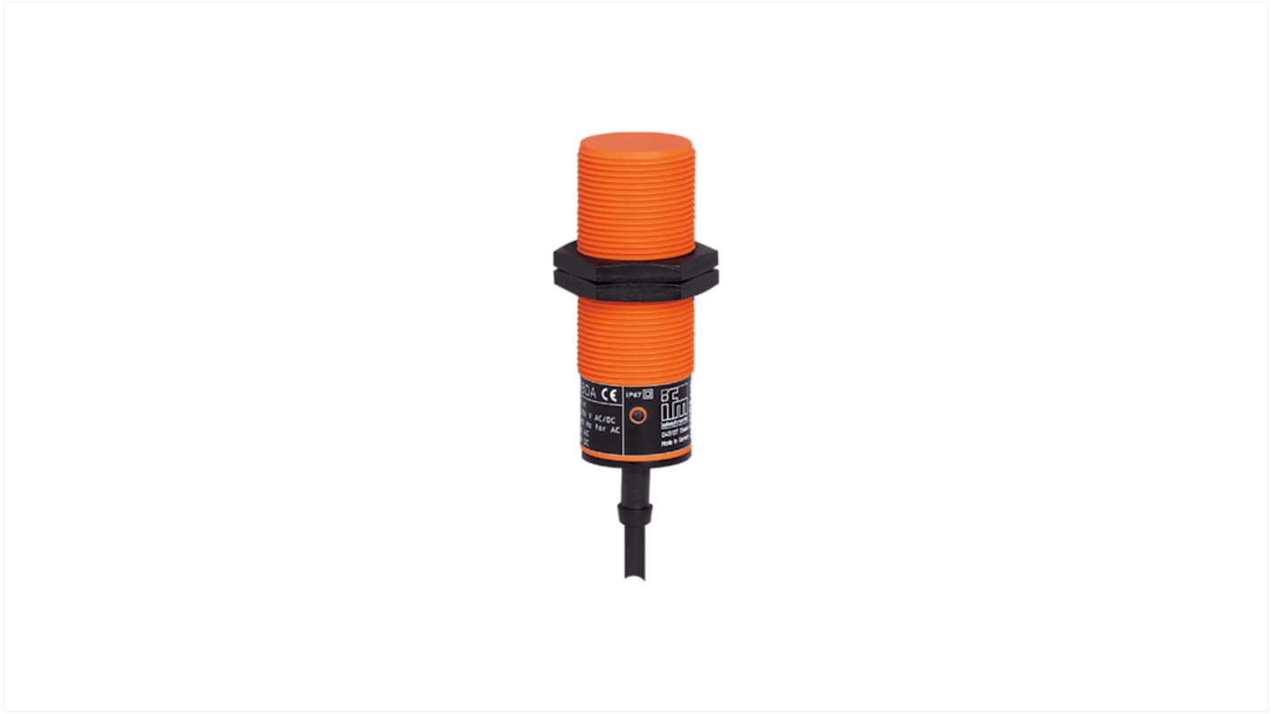 Rs-Online Sensore di prossimità induttivo Cilindro filettato ifm electronic M30 rilevamento 10 mm 10 → 36 V CC