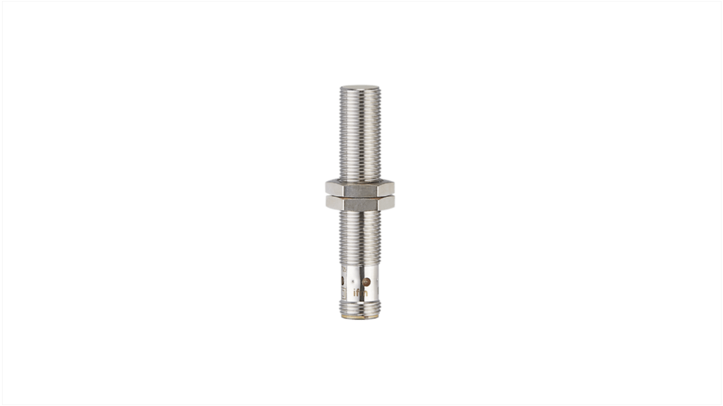 Rs-Online Sensore di prossimità induttivo Cilindro filettato ifm electronic M12 rilevamento 3 mm 10 → 30 V CC