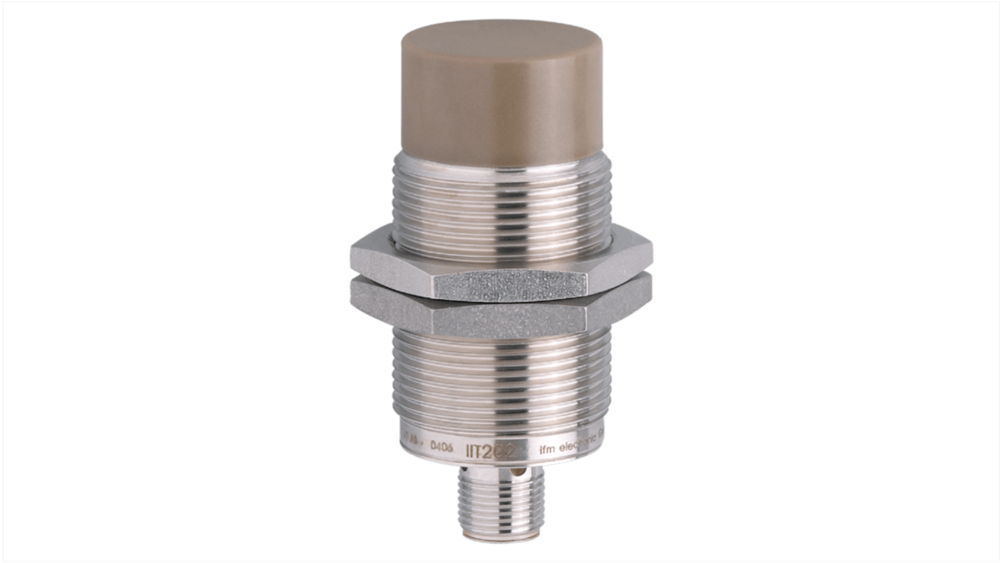 Rs-Online Sensore di prossimità induttivo Cilindro filettato ifm electronic M30 rilevamento 22 mm 10 → 36 V CC