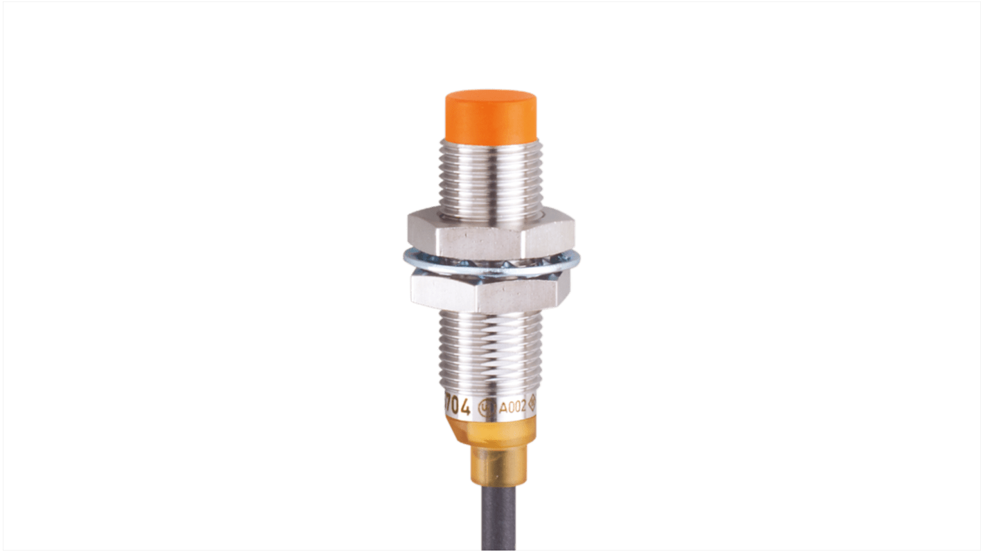 Rs-Online Sensore di prossimità induttivo Cilindro filettato ifm electronic M12 rilevamento 7 mm 10 → 30 V CC