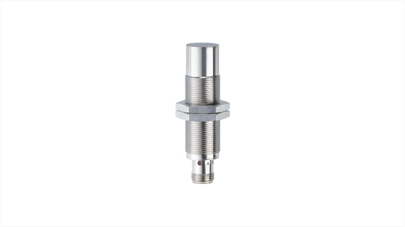 Capteur de proximité ifm electronic, M18, Détection 12 mm, PNP NO, 10 → 30 V c.c.