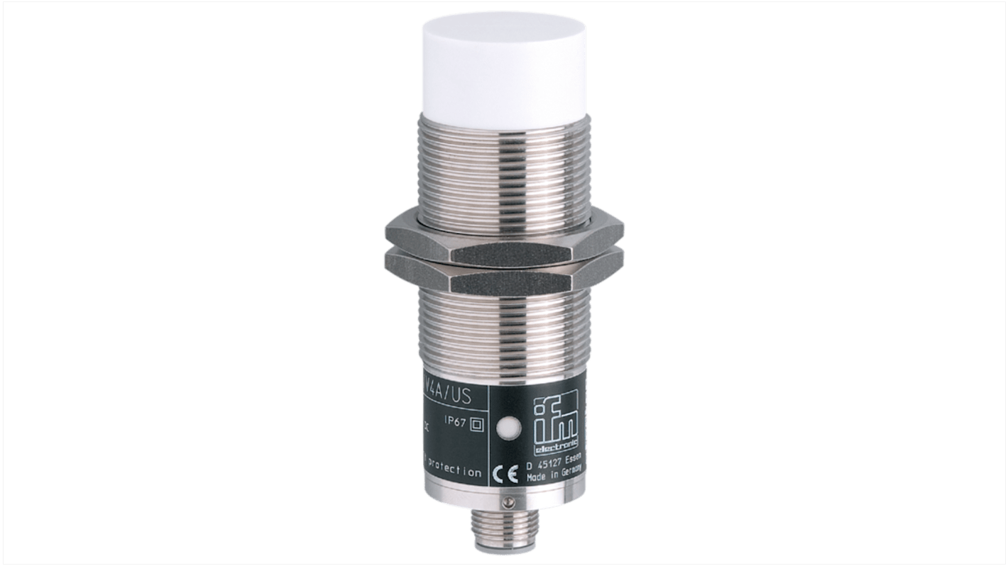 Rs-Online Sensore di prossimità induttivo Cilindro filettato ifm electronic M30 rilevamento 15 mm 10 → 36 V CC