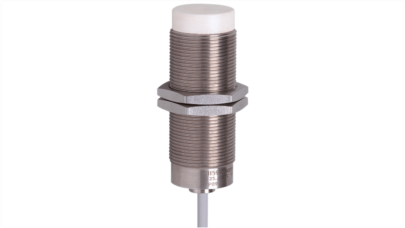 Rs-Online Sensore di prossimità induttivo Cilindro filettato ifm electronic M30 rilevamento 15 mm 10 → 35 V dc