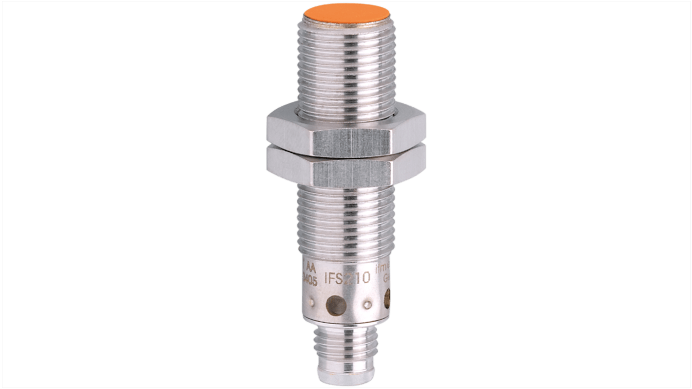 Rs-Online Sensore di prossimità induttivo Cilindro filettato ifm electronic M12 rilevamento 4 mm 10 → 36 V CC
