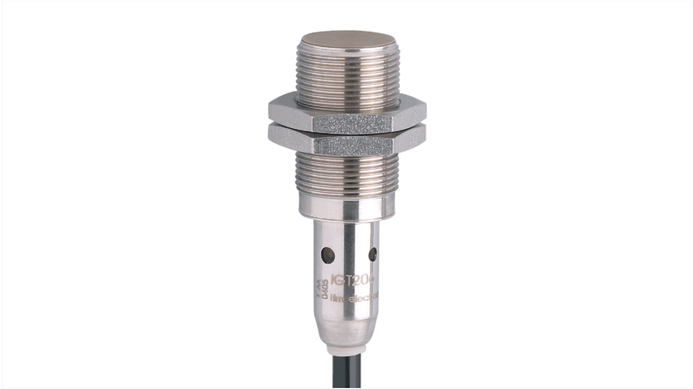 Rs-Online Sensore di prossimità induttivo Cilindro filettato ifm electronic M18 rilevamento 8 mm 10 → 36 V CC