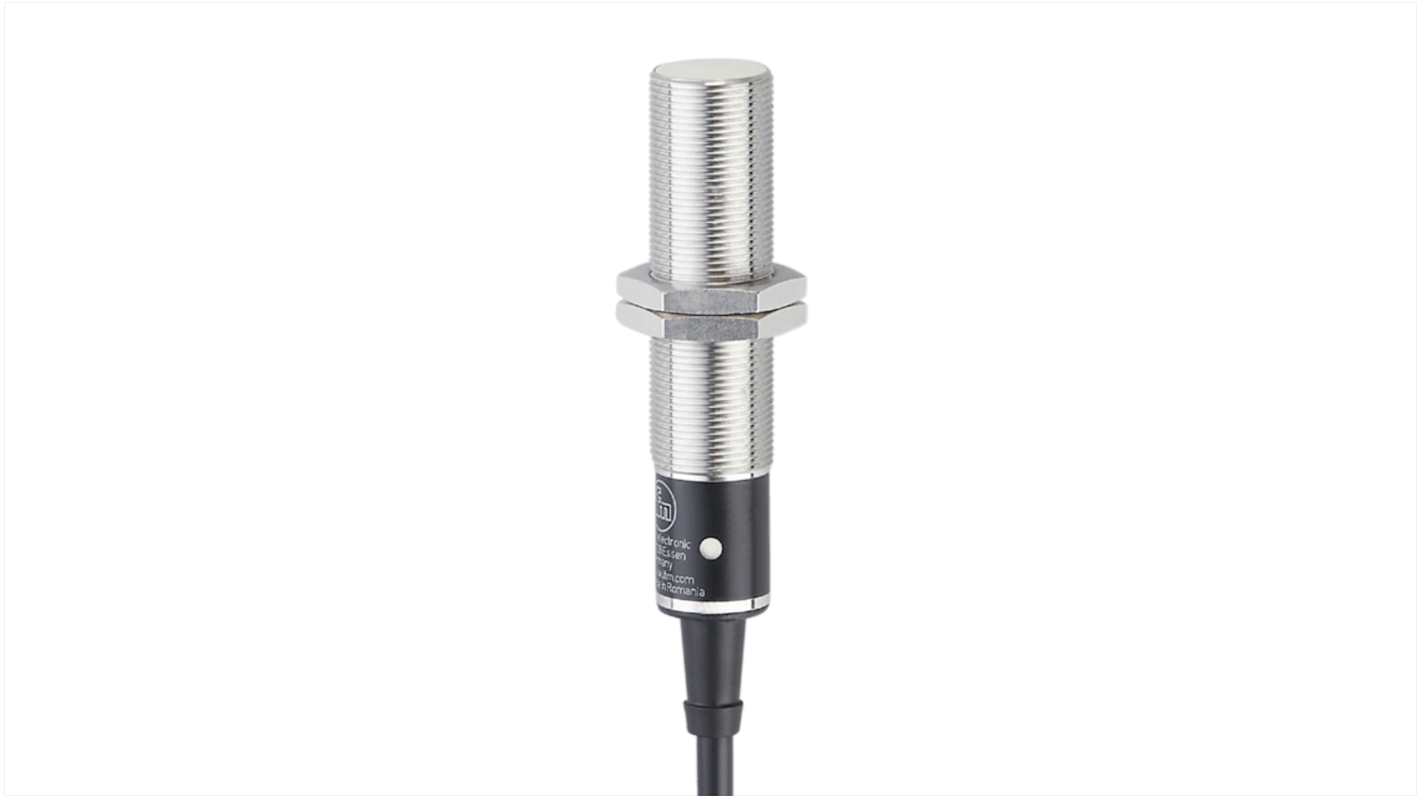 Rs-Online Sensore di prossimità induttivo Cilindro filettato ifm electronic M18 rilevamento 5 mm 20 → 250 V ca/cc