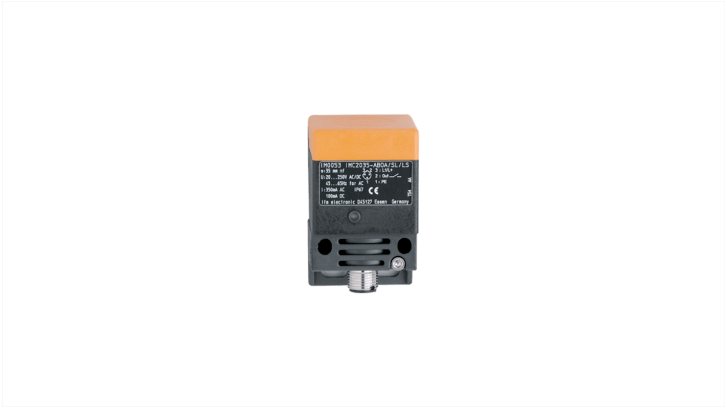 Rs-Online Sensore di prossimità induttivo rettangolare ifm electronic rilevamento 35 mm 20 → 250 V ca/cc